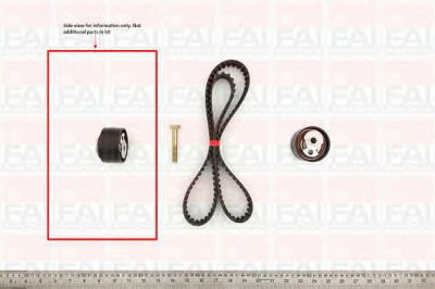 FAI AUTOPARTS tbk397 -  Комплект ремня ГРМ